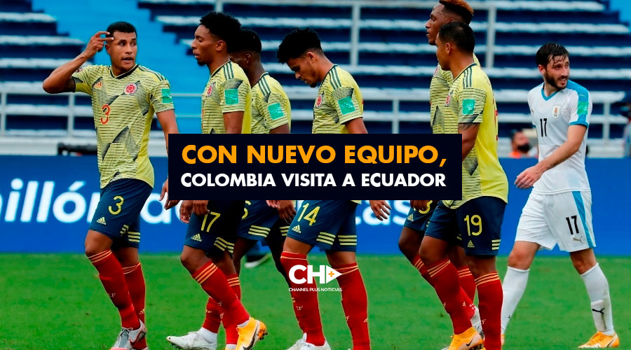 Con nuevo equipo, Colombia visita a Ecuador