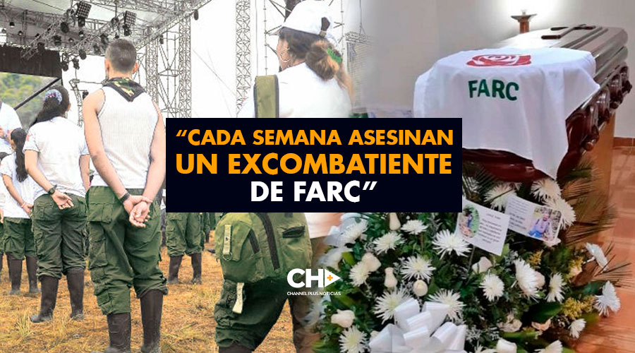 “Cada SEMANA asesinan un excombatiente de FARC”