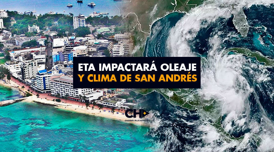 ETA impactará oleaje y clima de San Andrés