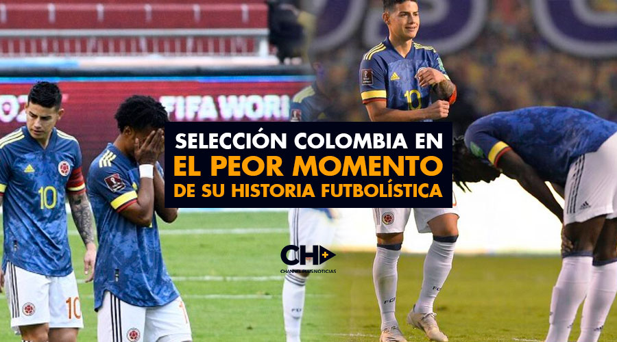 Selección Colombia en el PEOR momento de su historia futbolística