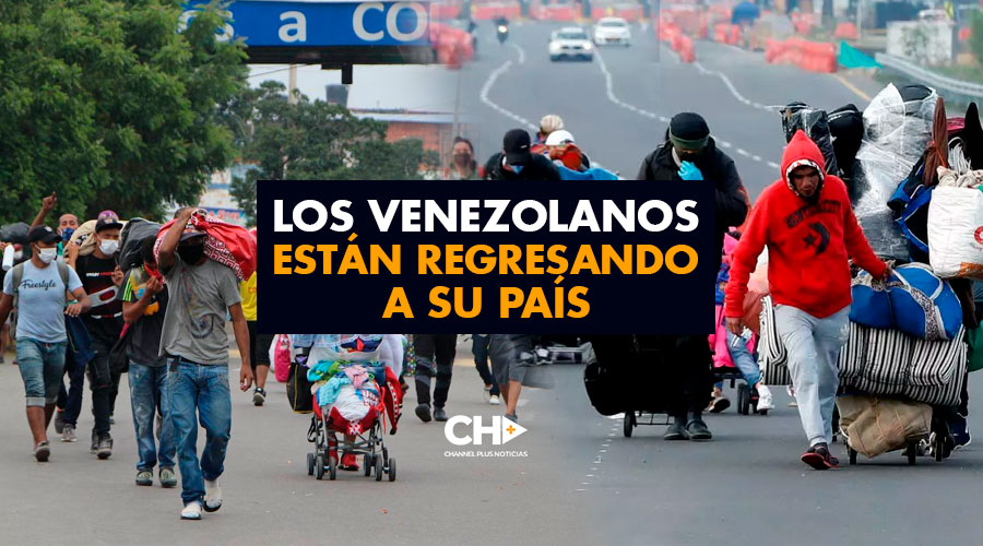 Los venezolanos están regresando a su país
