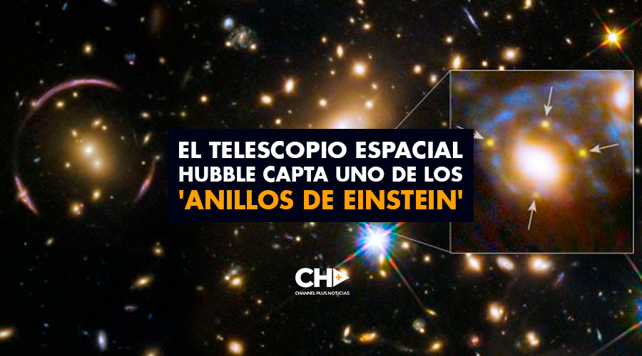 El telescopio espacial Hubble capta uno de los ‘Anillos de Einstein’