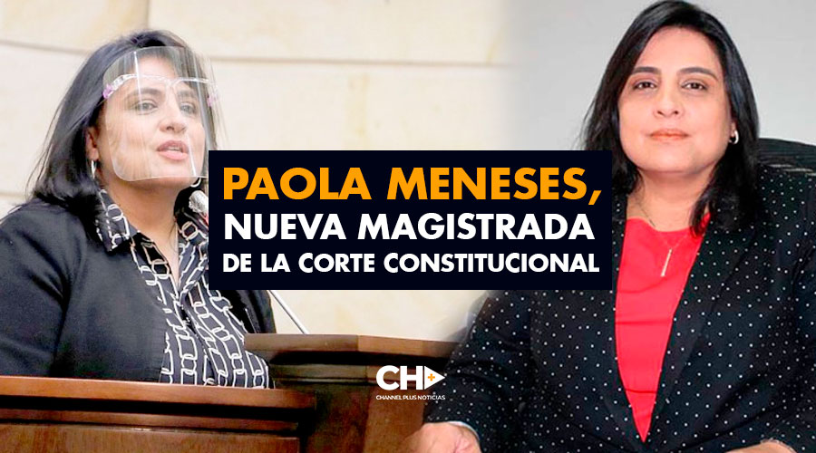 Paola Meneses, nueva magistrada de la Corte Constitucional