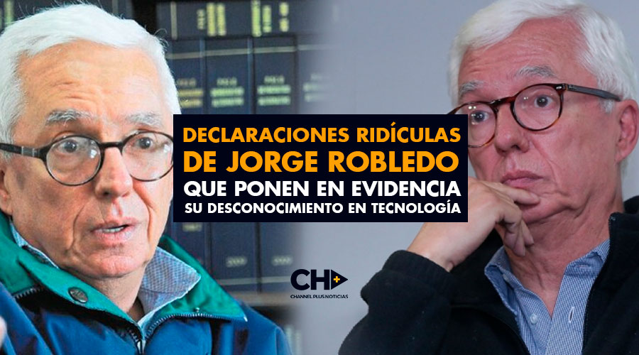 Declaraciones RIDÍCULAS de Jorge Robledo que ponen en evidencia su desconocimiento en tecnología