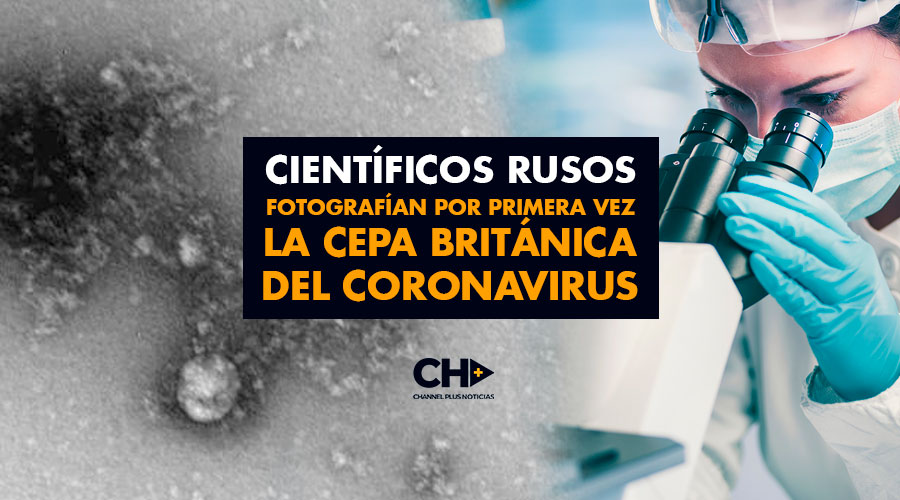 Científicos rusos fotografían por primera vez la cepa británica del coronavirus