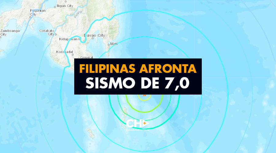 Filipinas afronta sismo de 7,0