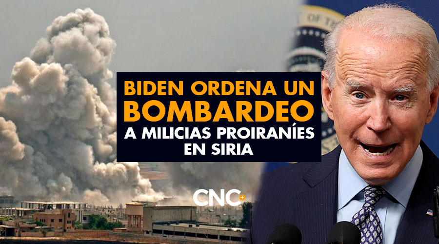 Biden ordena un bombardeo a milicias proiraníes en Siria