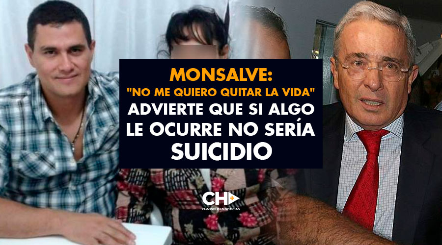 MONSALVE: «No me quiero quitar la vida» Advierte que si algo le ocurre no sería SUICIDIO