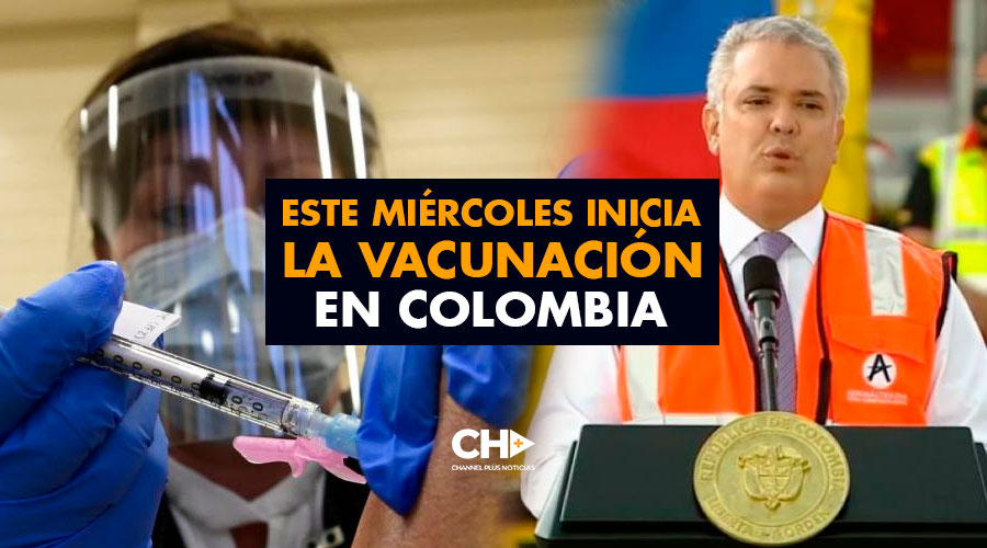 Este miércoles inicia la Vacunación en Colombia