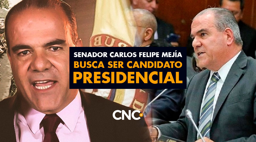Senador Carlos Felipe Mejía busca ser candidato presidencial