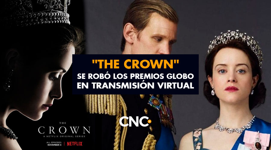 «The Crown» se robó los premios Globo en transmisión virtual