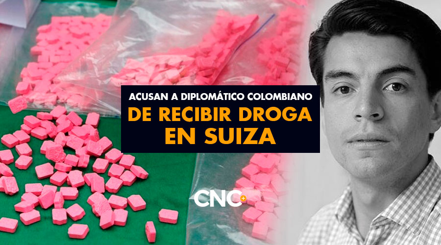 Acusan a diplomático colombiano de recibir droga  en Suiza