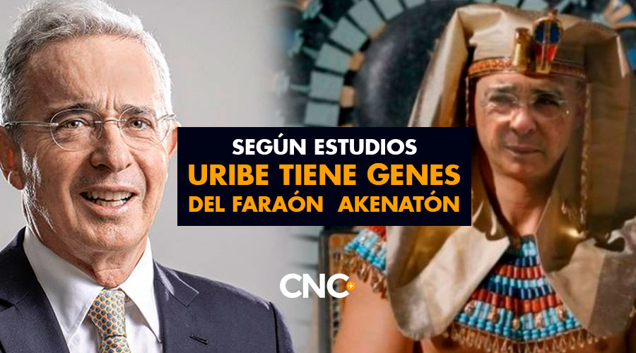 Según estudios URIBE tiene genes del Faraón  Akenatón