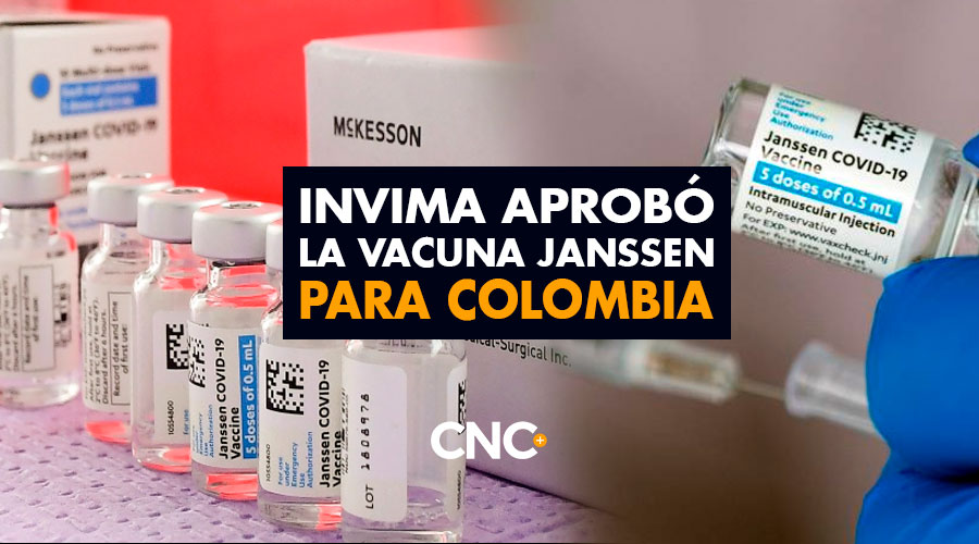Invima aprobó la vacuna Janssen para Colombia