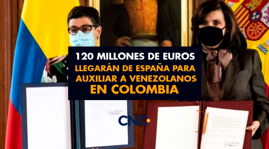 120 Millones de Euros llegarán de España para auxiliar a venezolanos en Colombia
