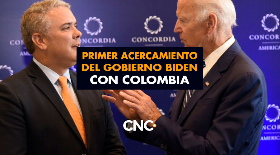 Primer acercamiento del Gobierno Biden con Colombia