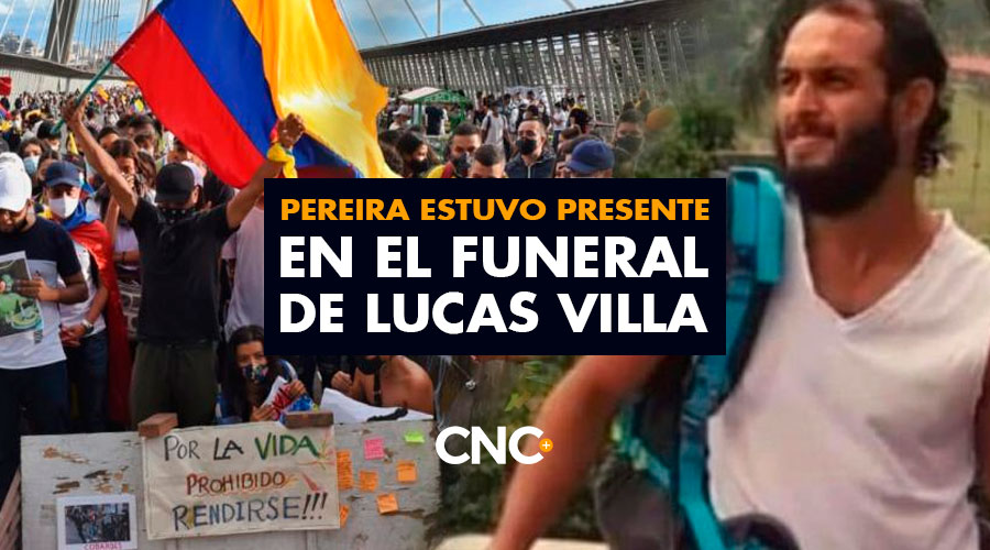 Pereira estuvo presente en el funeral de Lucas Villa