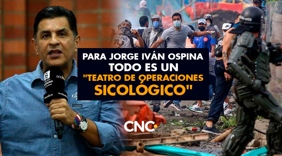 Para Jorge Iván Ospina todo es un «Teatro de Operaciones Sicológico»