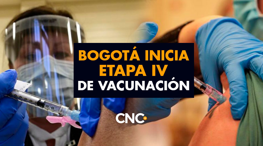 Bogotá inicia Etapa IV de vacunación