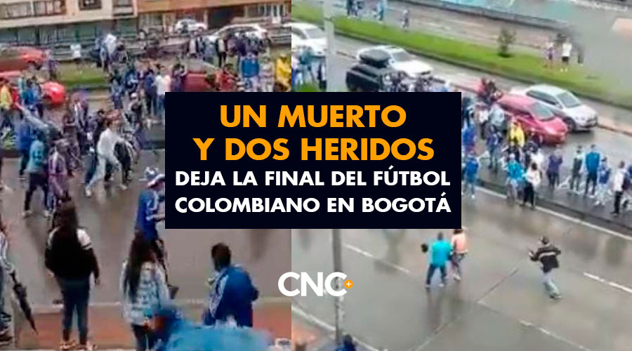 Un MUERTO y dos HERIDOS deja la final del fútbol colombiano en Bogotá
