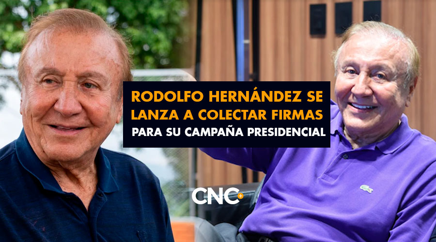 Rodolfo Hernández se lanza a colectar firmas para su campaña presidencial
