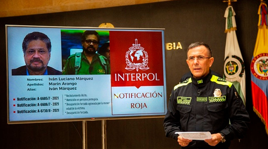 Reactivan circular roja contra  “Iván Márquez” JEFE DE DISIDENCIAS DE LAS FARC