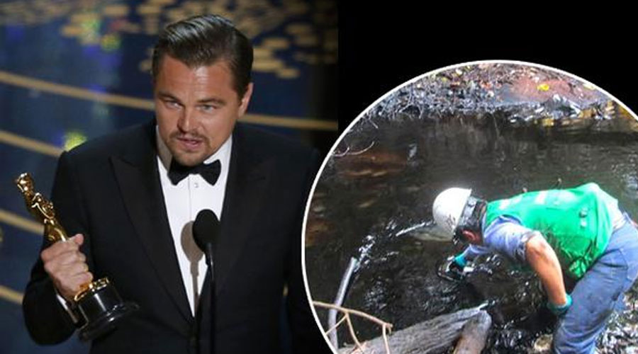 DiCaprio expone al mundo eldesastre ambiental en Perú