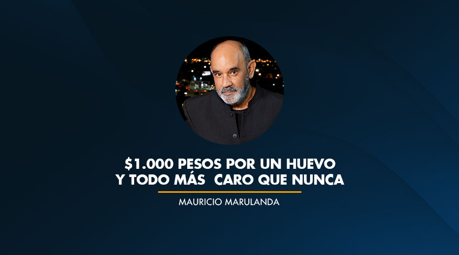 $1.000 PESOS POR UN HUEVO Y TODO MÁS  CARO QUE NUNCA
