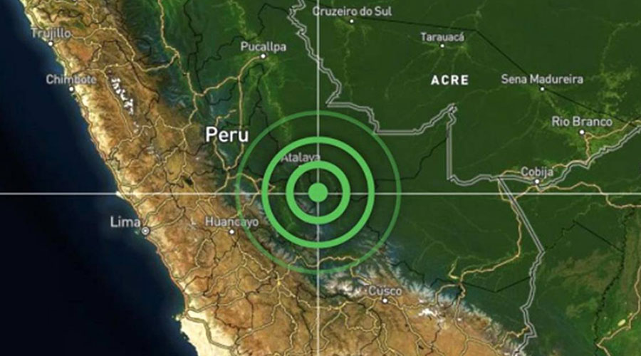 Nuevo TEMBLOR muy fuerte sacude a Perú
