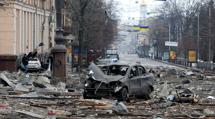 Siguen los Bombardeos en Ucrania
