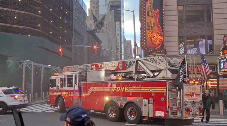 Fuerte explosión en Times Square