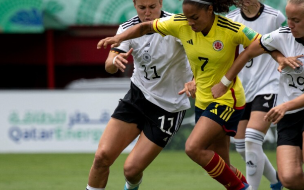 Debut histórico. Selección Colombia Femenina le ganó a la poderosa Alemania en el Mundial sub-20