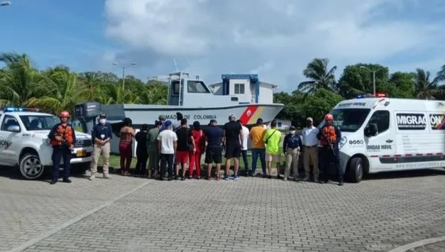 Tráfico de migrantes en San Andrés. Encontraron a 58 extranjeros que pretendían llegar a Estados Unidos