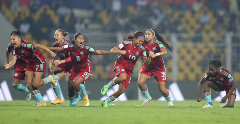Colombianas hacen historia en el fútbol. Selección Colombia Femenina Sub 17 pasó a la final del mundial