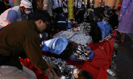 Los 156 muertos de Seúl, Corea: solo por un fuerte apretón