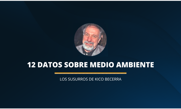 12 DATOS SOBRE MEDIO AMBIENTE