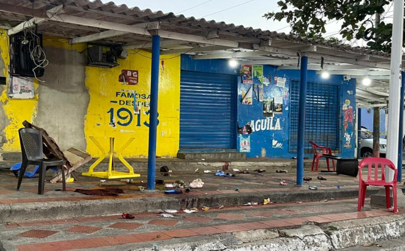 <strong>Masacre en Barranquilla: 4 muertos y 6 heridos</strong>