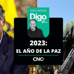 2023: EL AÑO DE LA PAZ