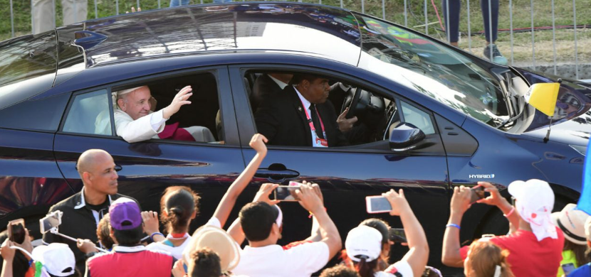 <strong>Gánese el carro del Papa: Iglesia panameña rifará el vehículo usado por Francisco</strong>