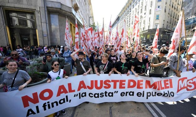 “¡Milei, basura, vos sos la dictadura!”, el cántico de las protestas a 10 días de la posesión presidencial