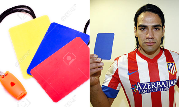 <strong>Azul: la nueva tarjeta en el fútbol que expulsa jugadores por 10 minutos</strong>
