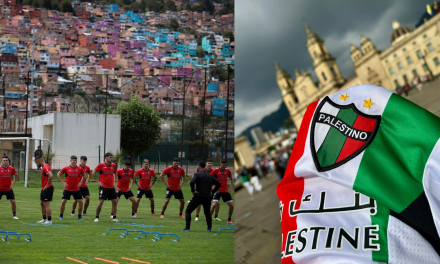 <strong>El único equipo de fútbol inspirado en Palestina, juega esta noche en Bogotá</strong>