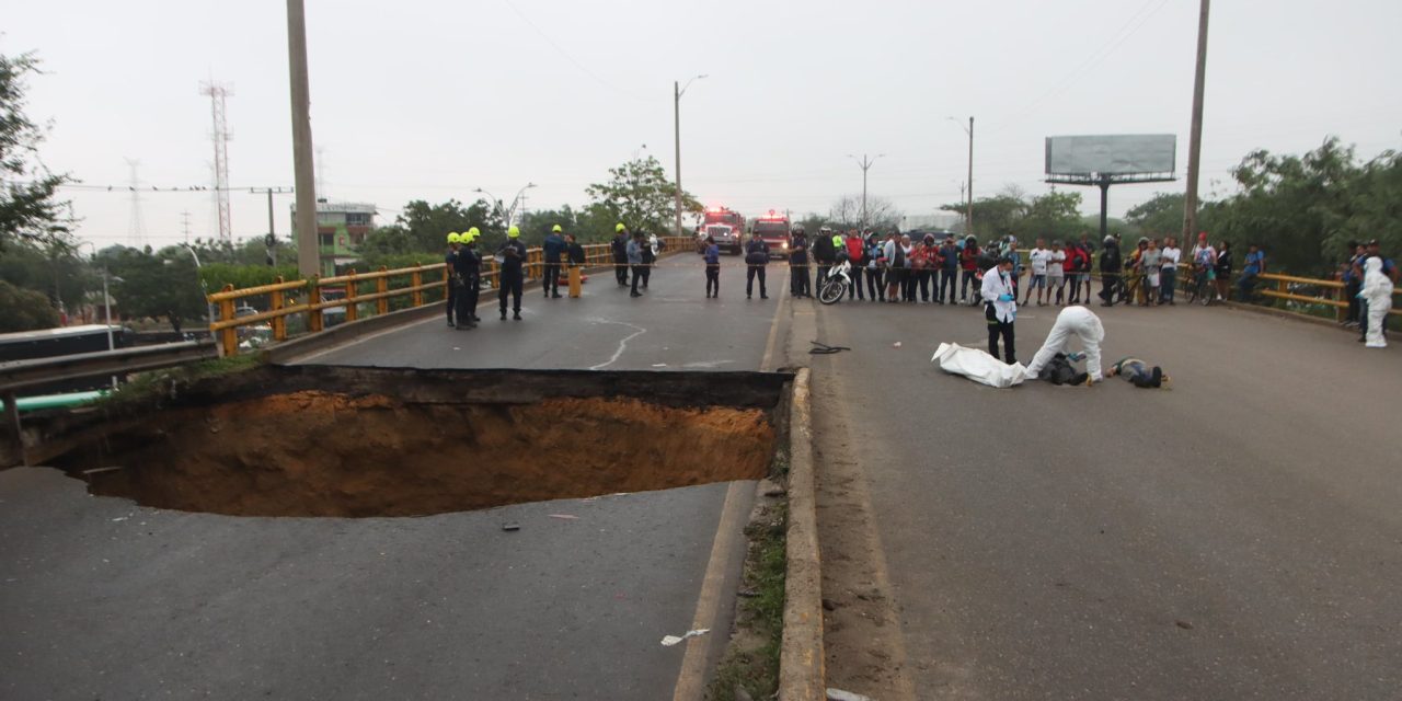 Ya son cinco muertos por colapso de puente en Barranquilla