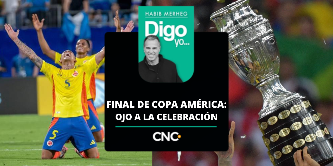 <strong>Final de Copa América: ojo a la celebración</strong>