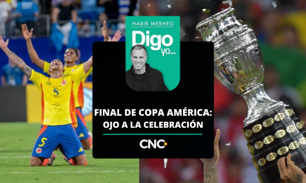 <strong>Final de Copa América: ojo a la celebración</strong>