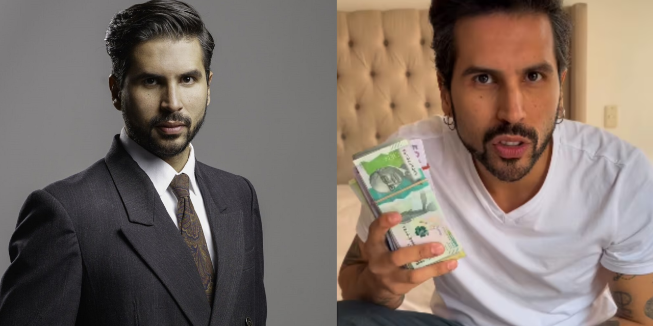 Actor Brian Moreno aseguró haberse encontrado 28 millones de pesos, ¿promoción para una nueva producción?