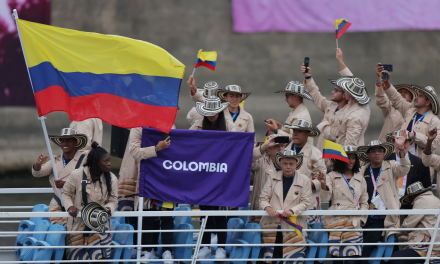 Así fue el paso de la delegación colombiana en la inauguración de los Juegos Olímpicos