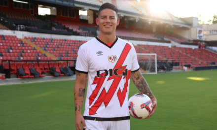 James Rodríguez está de regreso en Madrid. Rayo Vallecano confirmó su fichaje