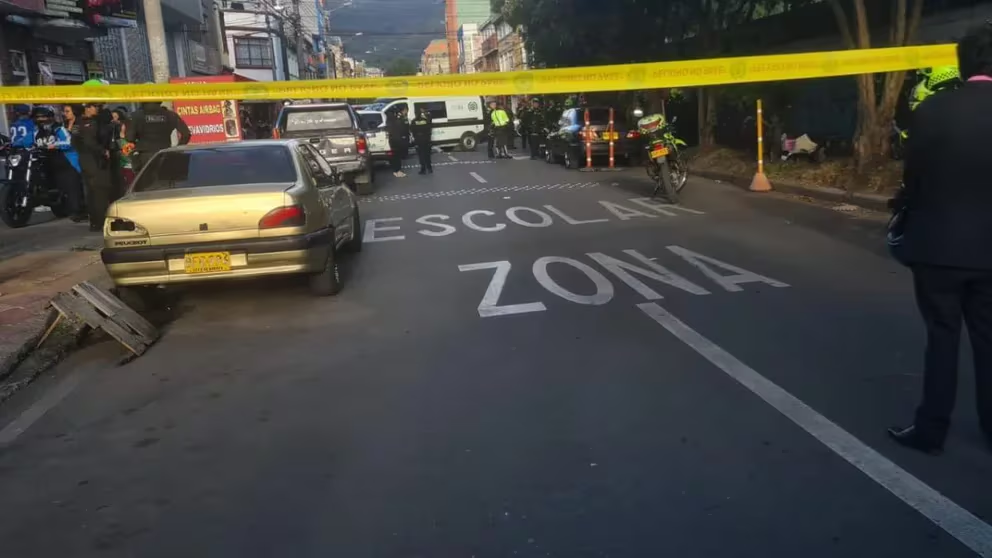 Dos mujeres disfrazadas de policía asesinaron a un escolta en Bogotá