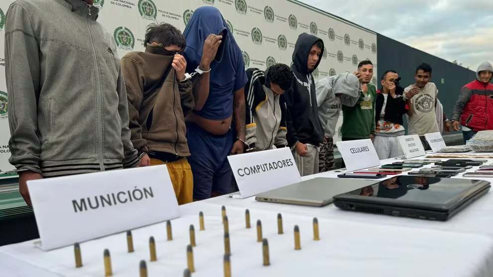 Cayó peligrosa banda delincuencial en Bogotá. Utilizaban menores de edad para traficar